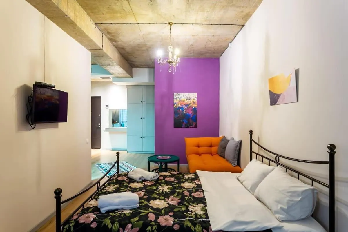 Appartamento Bright & Stylish Studio In The Heart Of Tbilisi Georgia